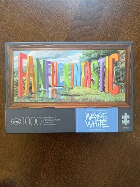 Fred 'FANFUCKINTASTIC' Puzzle - Red, Orange, Yellow, Green, Blue, Purple